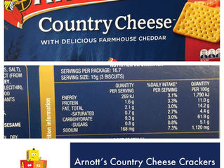 Chewsday Review- Country Cheese Crackers