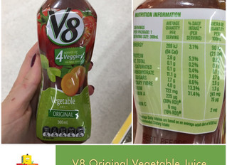 Chewsday Review- V8 Vegetable Juice