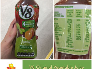 Chewsday Review- V8 Vegetable Juice