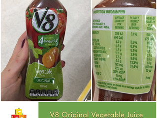 Chewsday Review- V8 Vegetable Juice