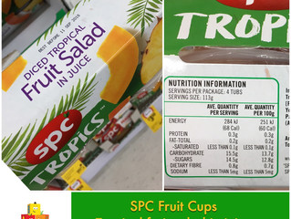 Chewsday Review- SPC tropical fruit cup
