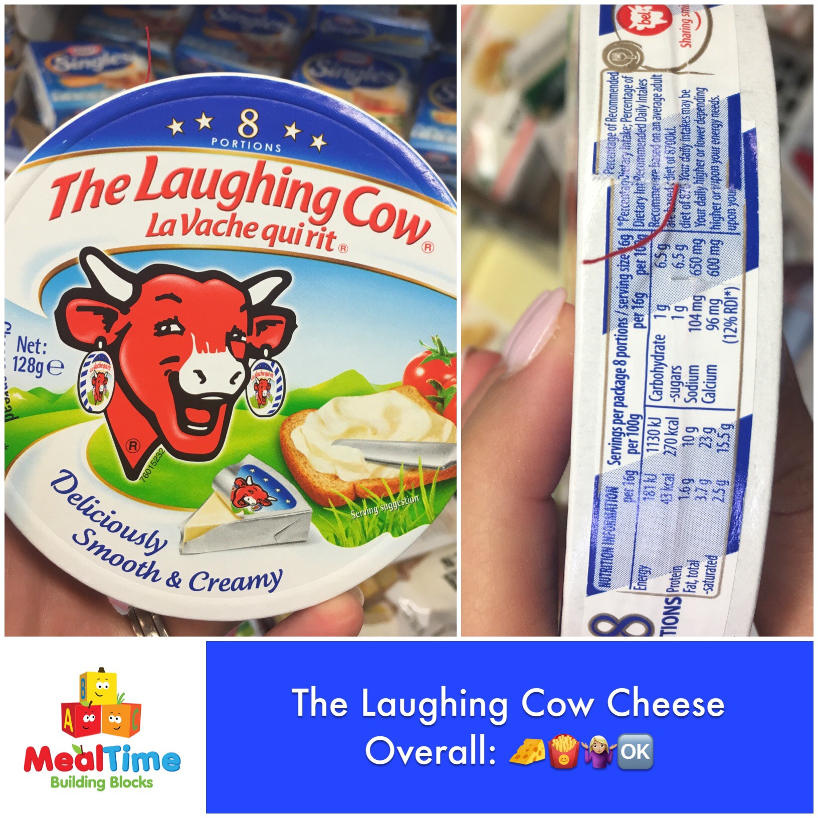 laughing cow cheese cubes for baby
