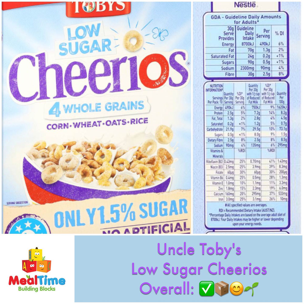 Chewsday Review Low Sugar Cheerios