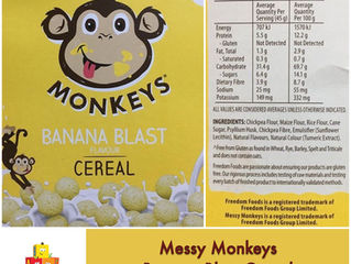 Chewsday Review- Messy Monkeys Banana Blast Cereal