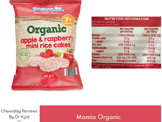 Chewsday Review- Mamia Mini Rice Cakes