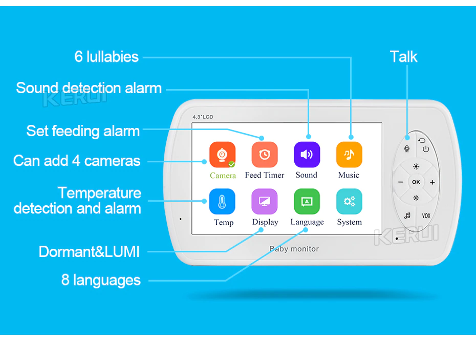 Thumbnail: Babysitter camera with screen