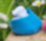 Miniaturbild: B-WARE‼️《Wölkchen XS》 3D-Mini Shetty mit flexibler Kapsel.