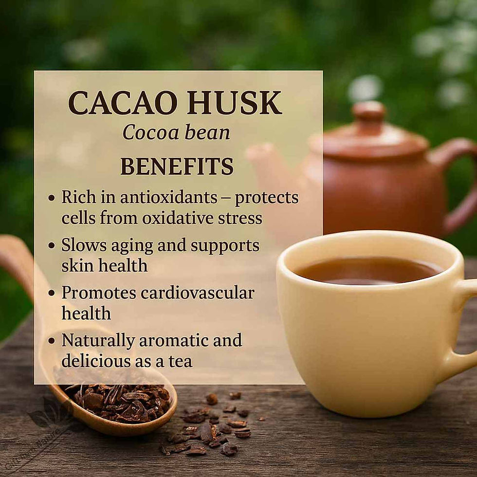 Miniaturbild: CACAO Husk Herbal Infusion Comfort Herbal Tea ( Cocoa bean)