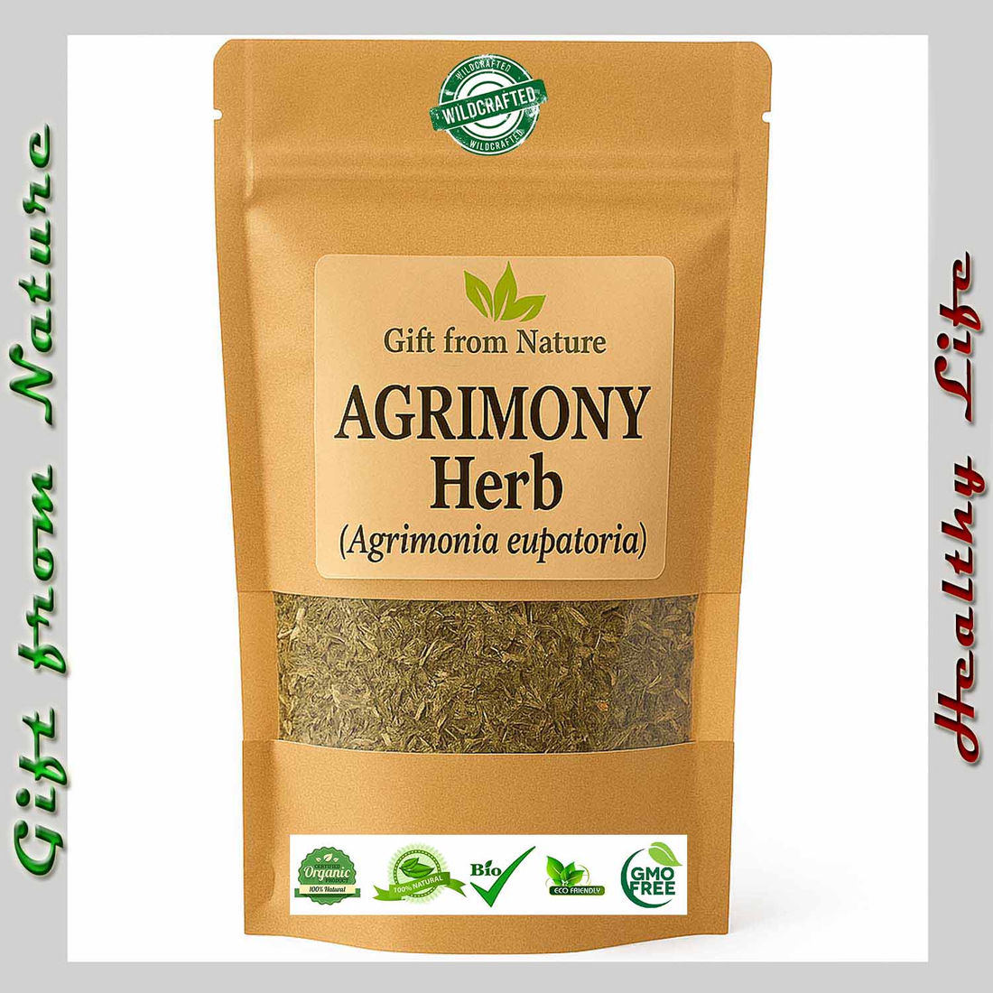 AGRIMONY Herb Holistic Wellness Freshly dried ( Agrimonia eupatoria)
