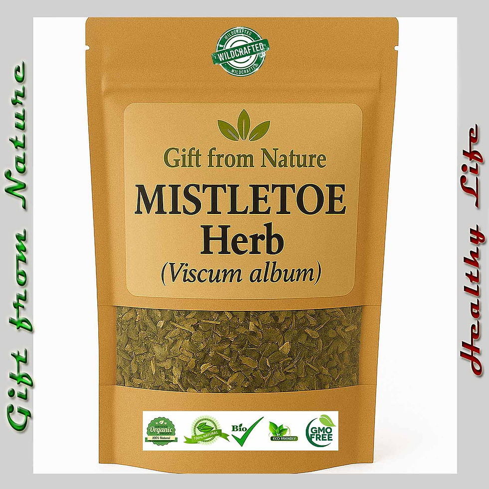 MISTLETOE Herb Support Blend Bulk Restorative Tea ( Viscum album), Eldira - Natural Herbal Remedy.
