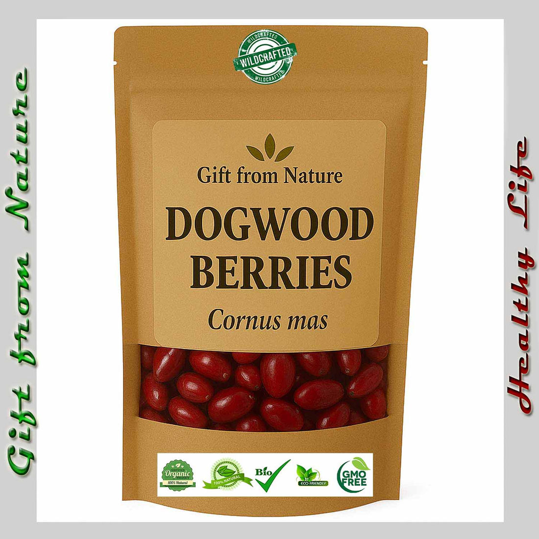 DOGWOOD Berries Culinary Locally sourced ( Cornus mas)