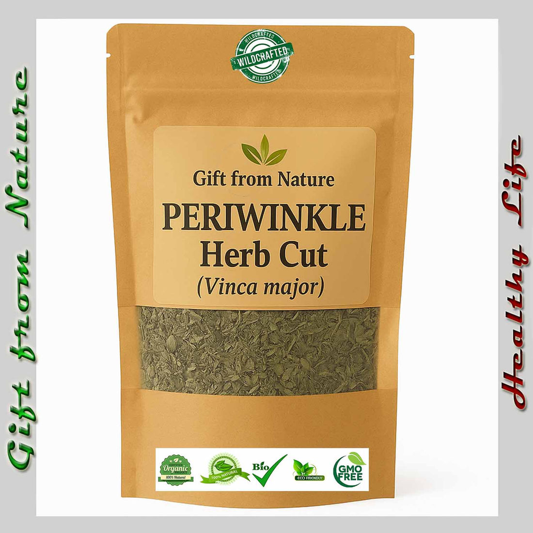 PERIWINKLE Herb Organic Herbs Wildcrafted ( Vinca major)