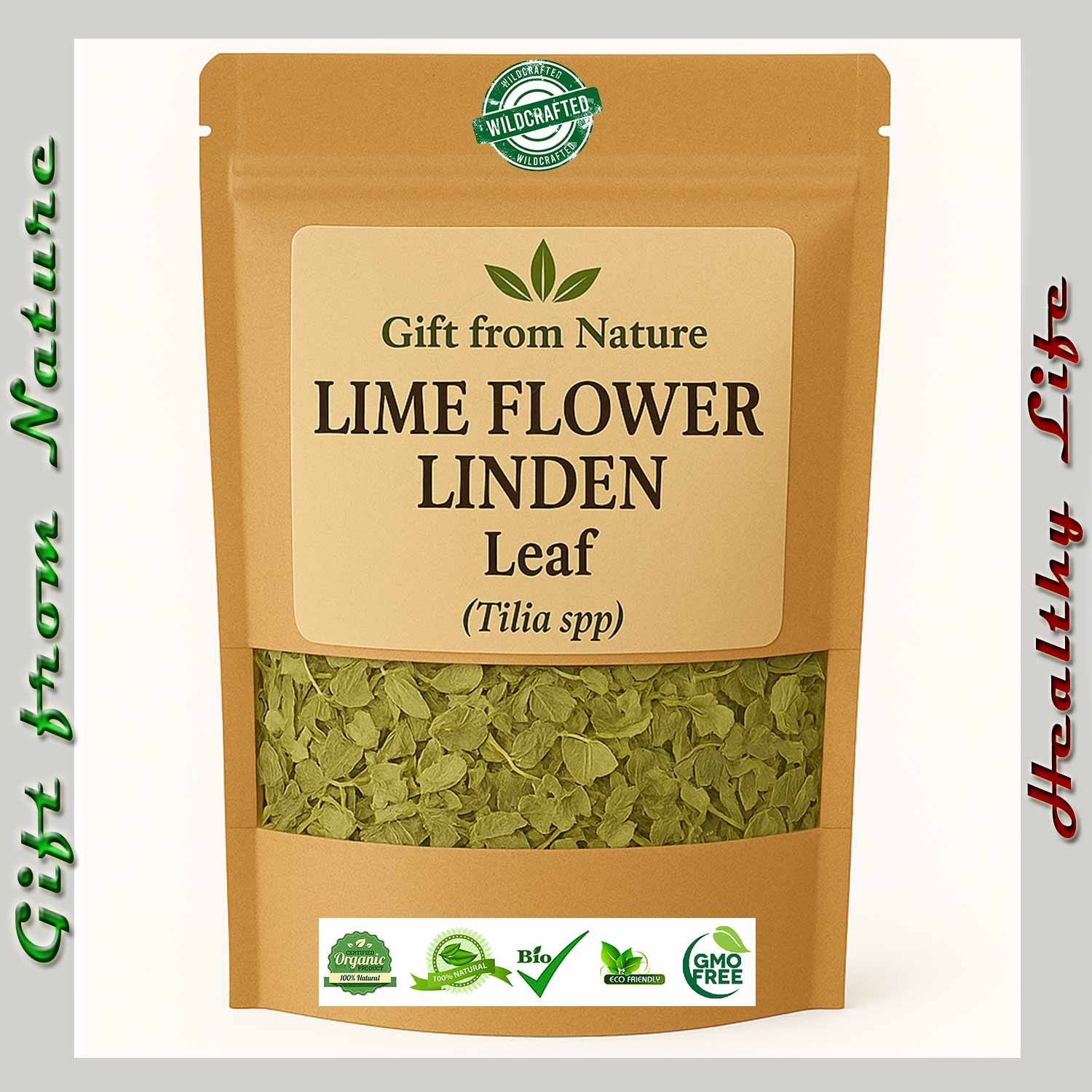 LIME FLOWER Leaf Herbal Supplement Fresh ( Tilia spp)