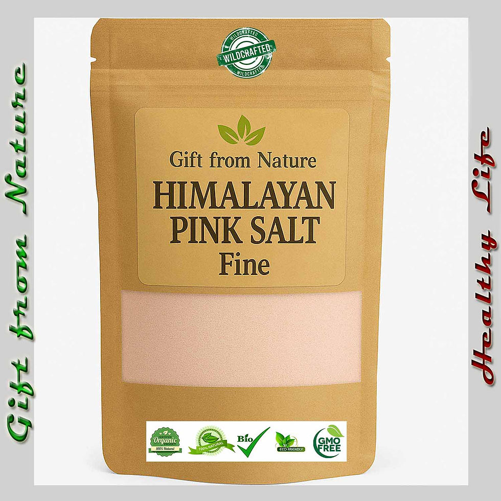 PINK SALT Fine Heat Flavor Rich Seasoning ( Himalayan Salt), Eldira - Natural Herbal Remedy.
