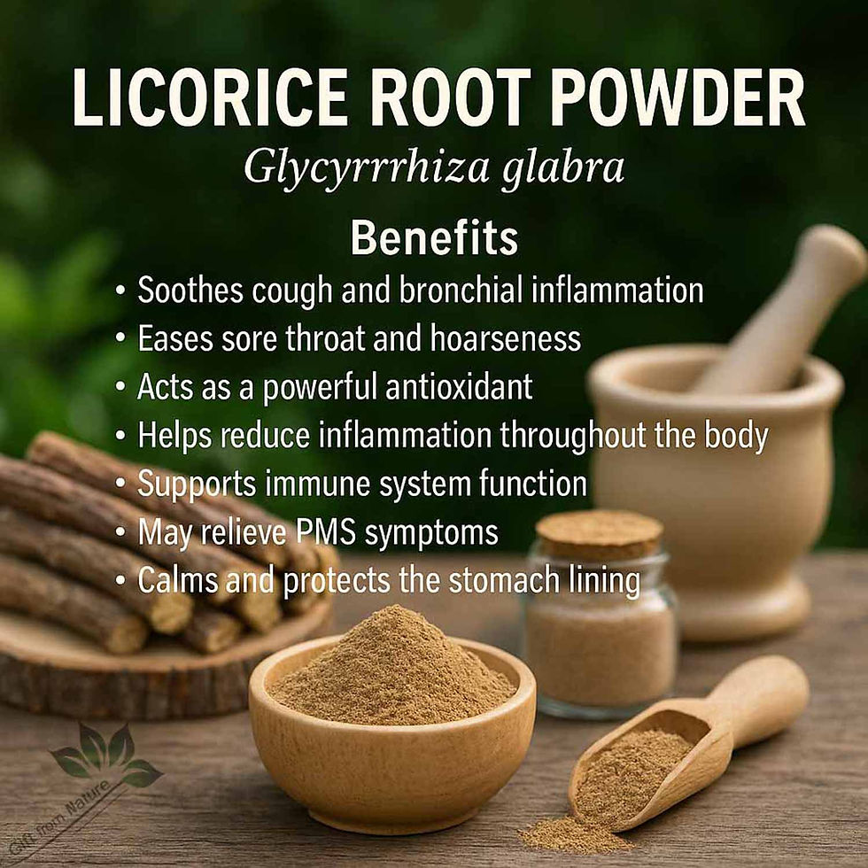 Miniaturbild: LIQUORICE Powder Aromatic Gluten Free Tea ( Glycyrrhiza glabra l)