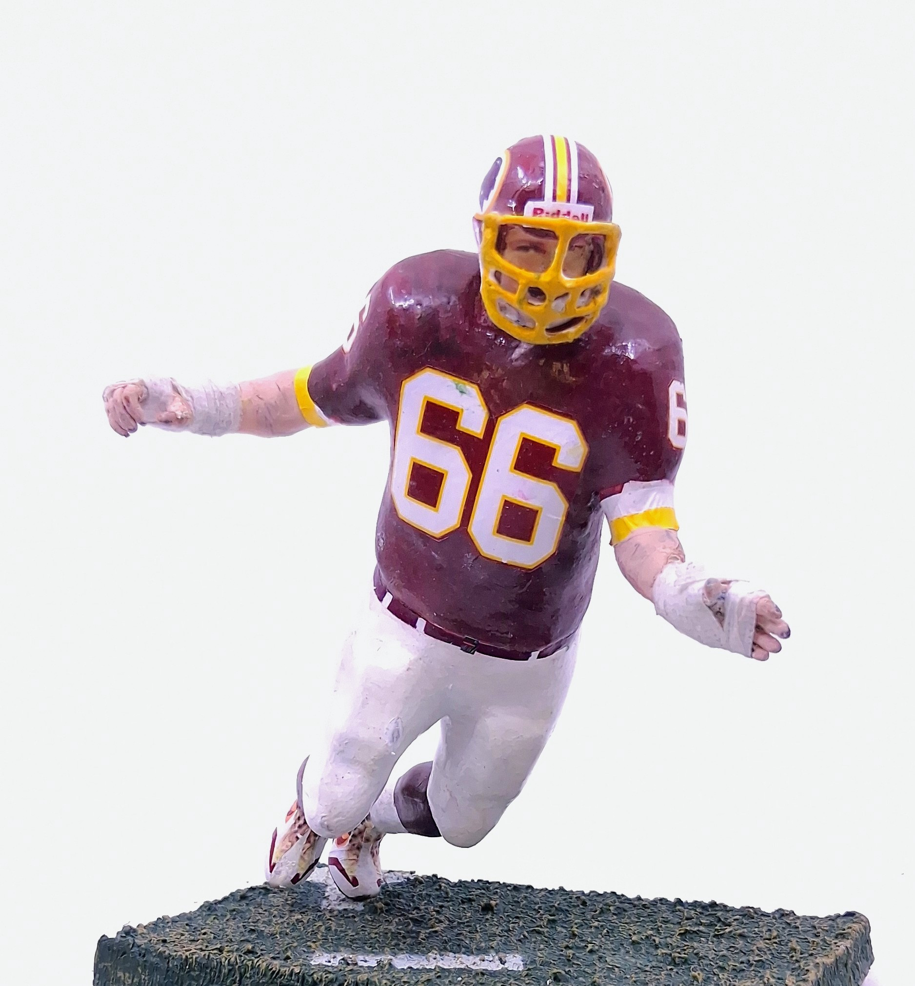 Custom Joe Jacoby McFarlane in 1987 Redskins Uni