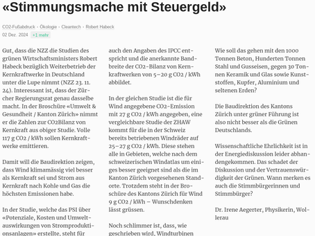 Stimmungsmache mit Steuergeld