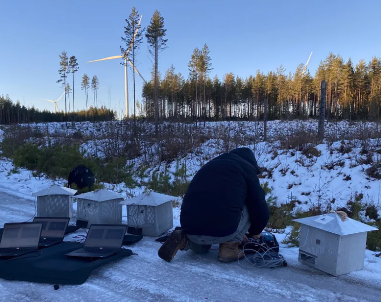 Infraschall durch Windräder modelliert und in Messungen bestätigt