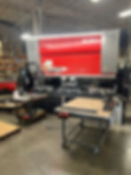 Metal fabrication equipment used for complex precision builds at Metal Skills