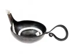 Thumbnail: Forged Medieval oil Lamp