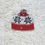 Thumbnail: Snowflake Bobble Hat Red