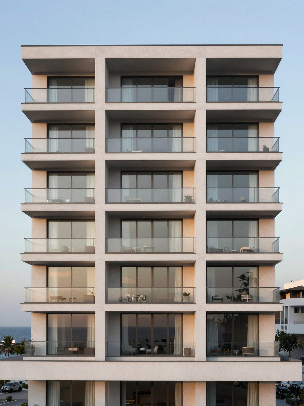 Multifamily residential real estate property representing acquisition, ownership, and long-term value creation
