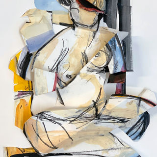 Folded Female Woman Seated II 24x18x2 dpi300 - Heidi Lanino.jpeg