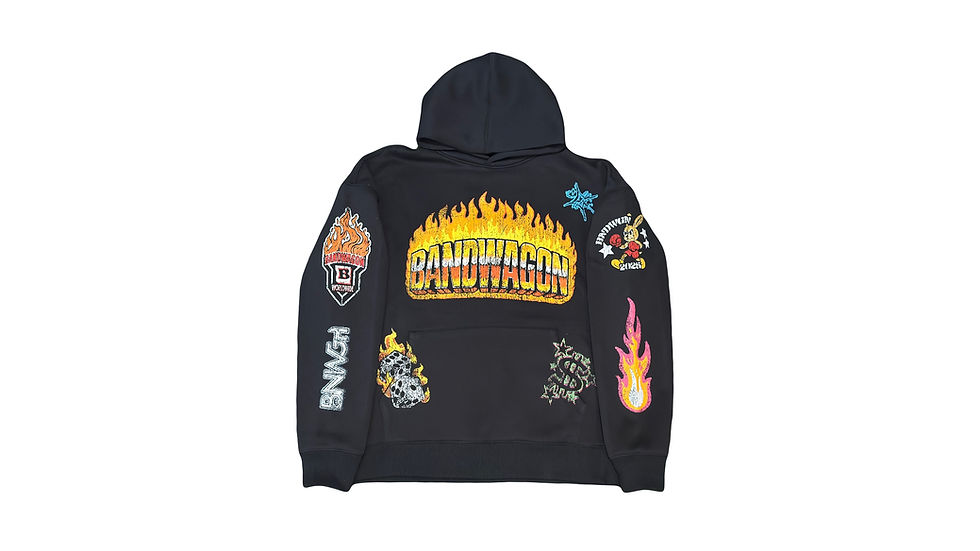 Thumbnail: BANDWAGON “WORLDWIDE” Premium Hoodie & Sweatpants Set