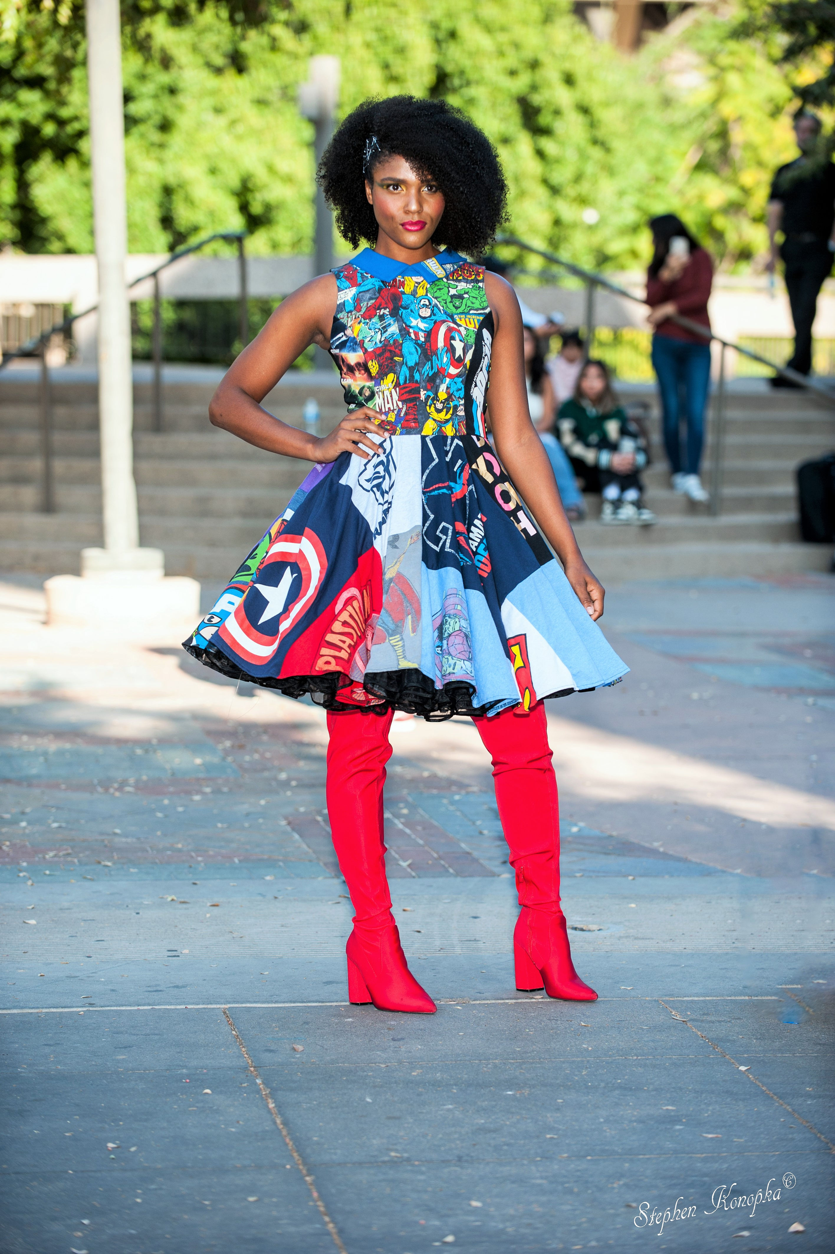 Collared Party Dress