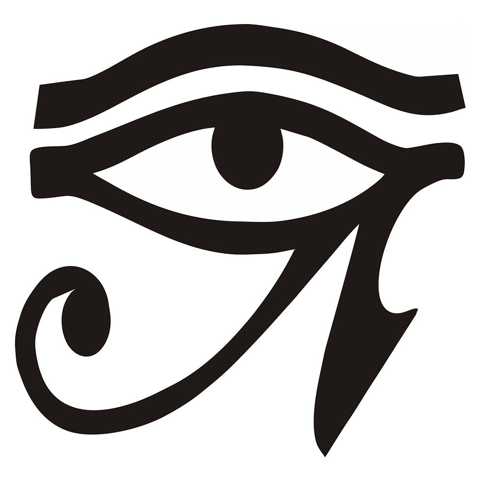 Adesivo Egipcio Simbolos Antigos Olho de Hórus 8x7,5cm