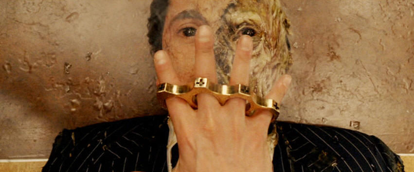 Miniatura: Soco Inglês Constantine Knuckles Banhado A Ouro 18k