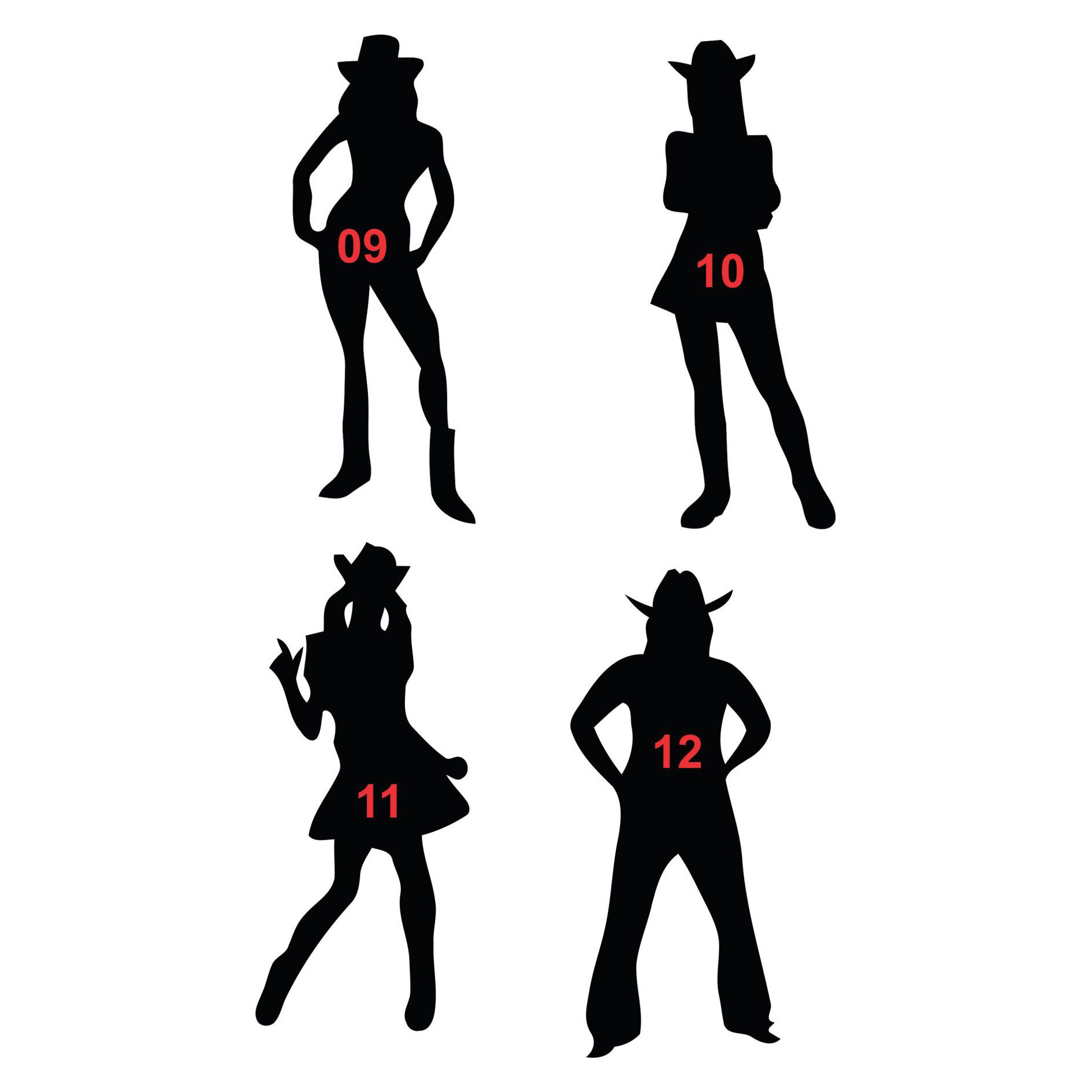 Adesivo Rodeio Cowboy Peão 002