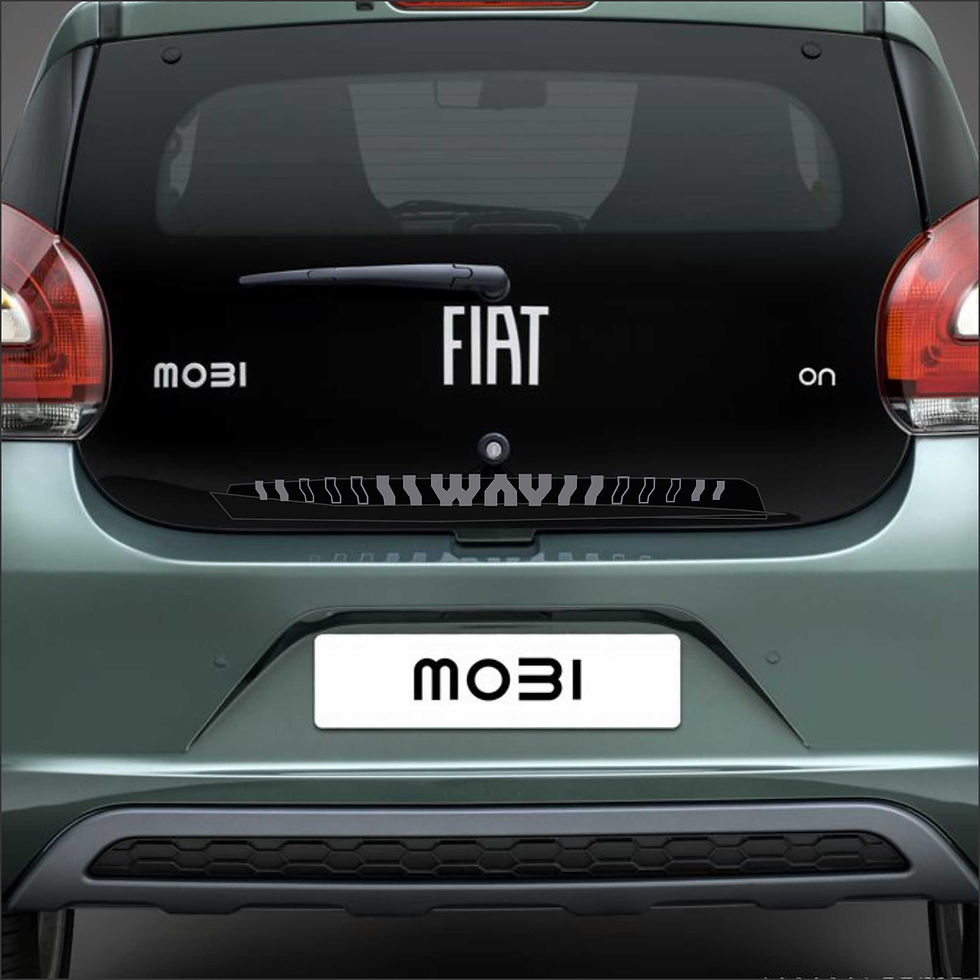Thumbnail: Adesivo Faixa Alternativa Fiat Mobi Way  62x42cm a251