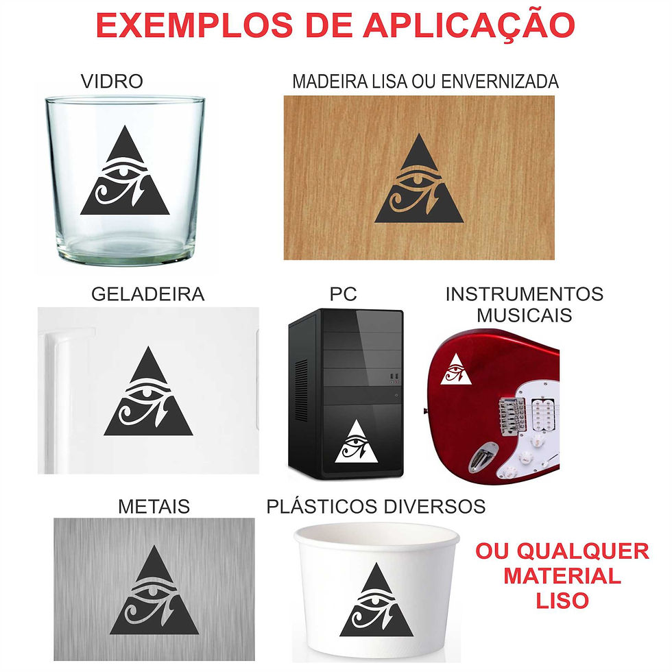 Adesivo Decorativo Simbolo Illuminati Iluminati 8x8cm