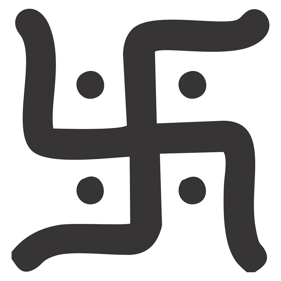 Adesivo Egipcio Simbolos Antigos Suástica Sagrada 7x7cm