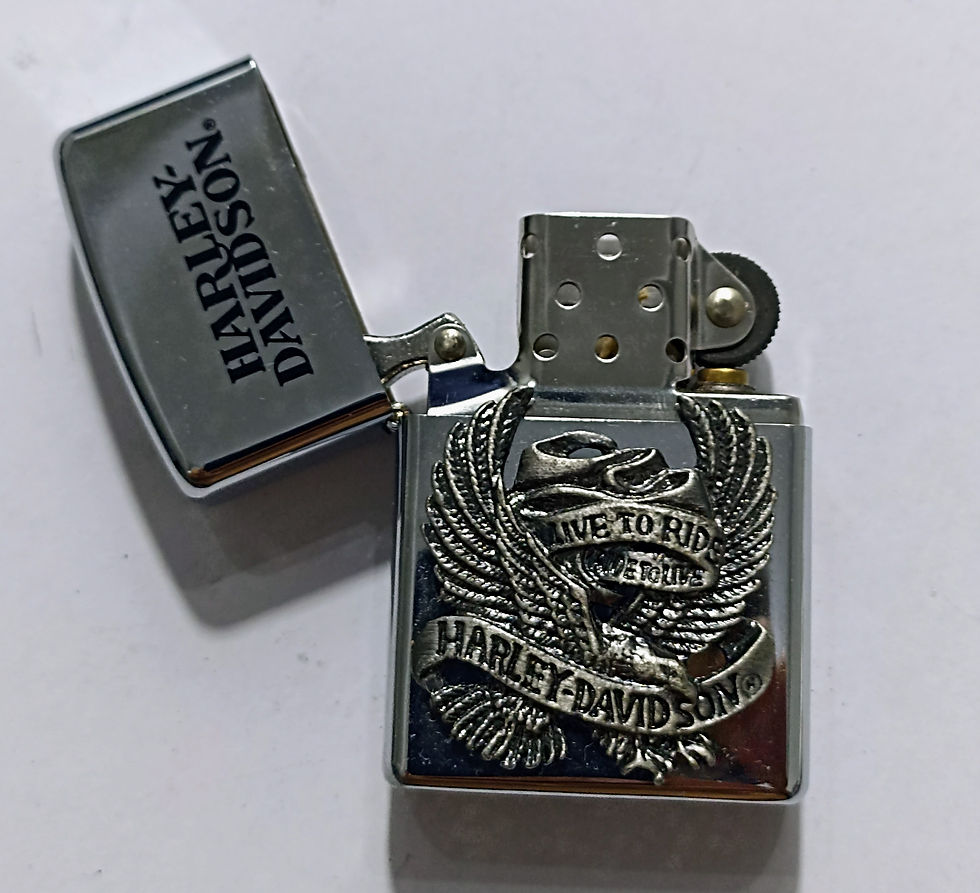 Thumbnail: Isqueiro Zippo Moto Harley Davidson edição coleção codeRT2
