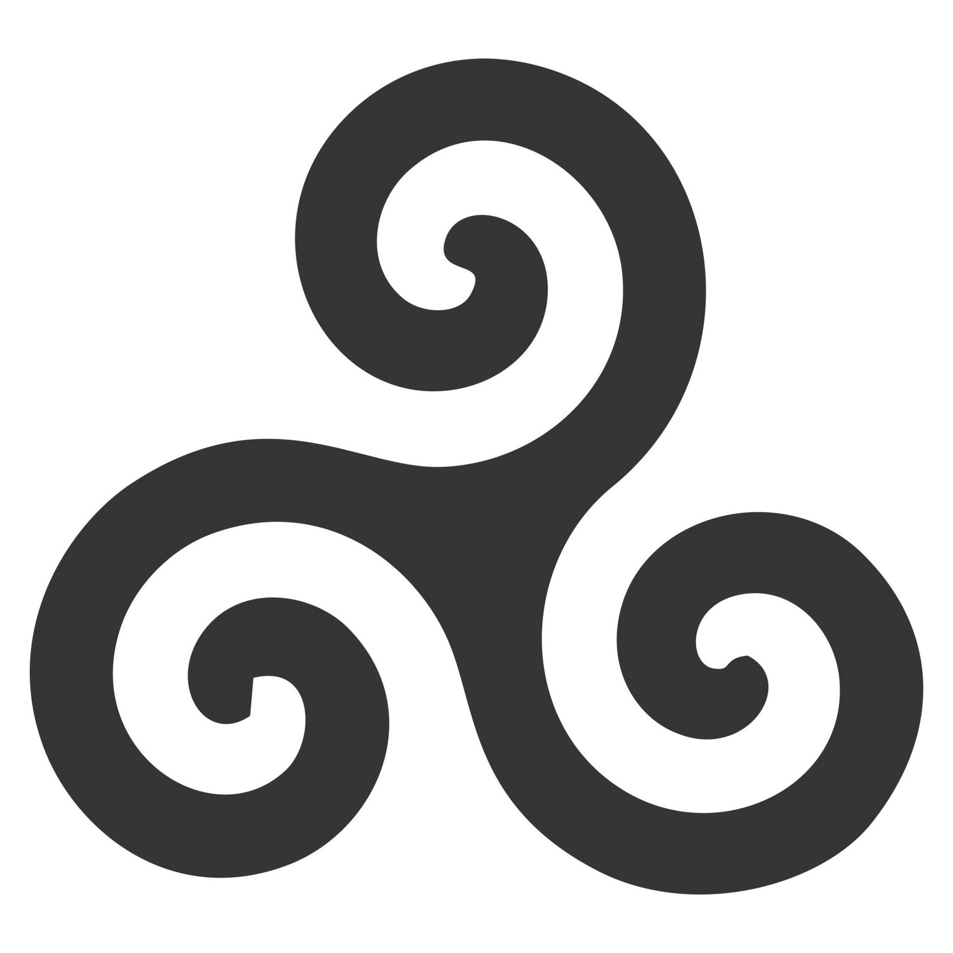 Adesivo Egipcio Simbolos Antigos Triskle Celta 7x7,5cm Símbolo Celta