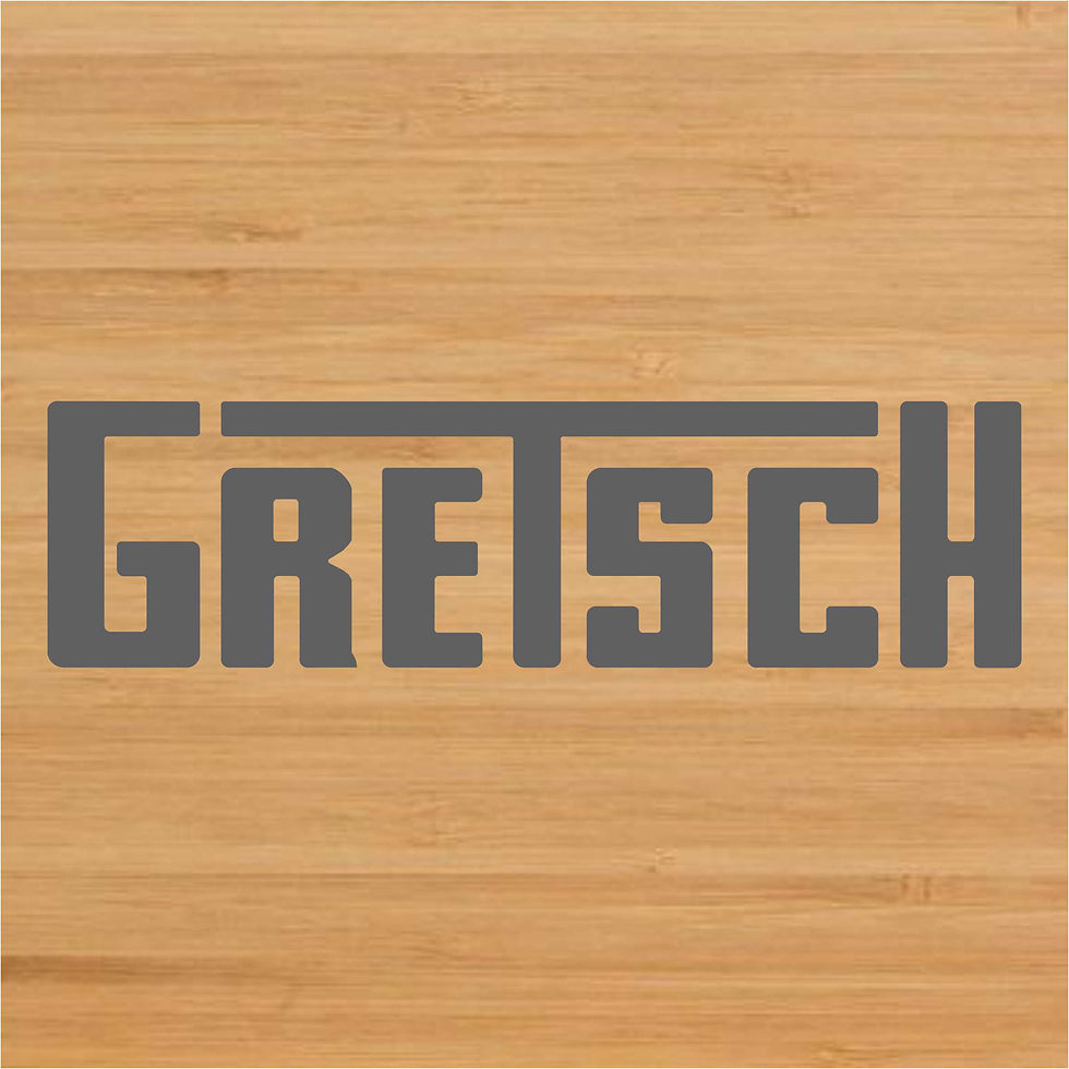 Thumbnail: Adesivo Guitarra Gretsch 9,5x2,6cm