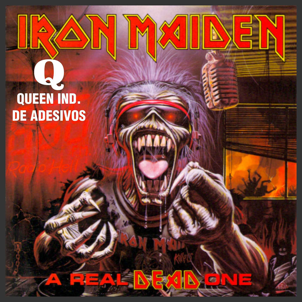 Miniatura: Adesivo  Iron Maiden Capas Albuns Set 5