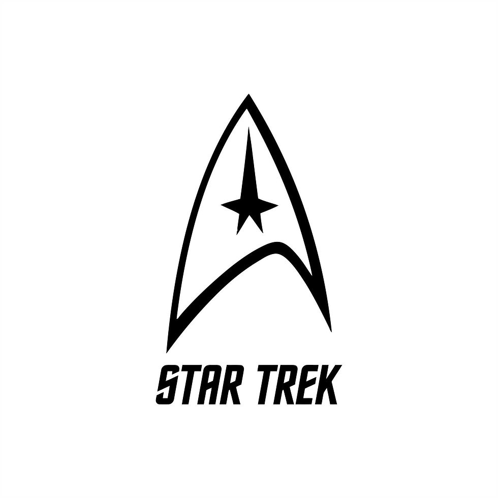 Adesivo Star Trek 10x6cm