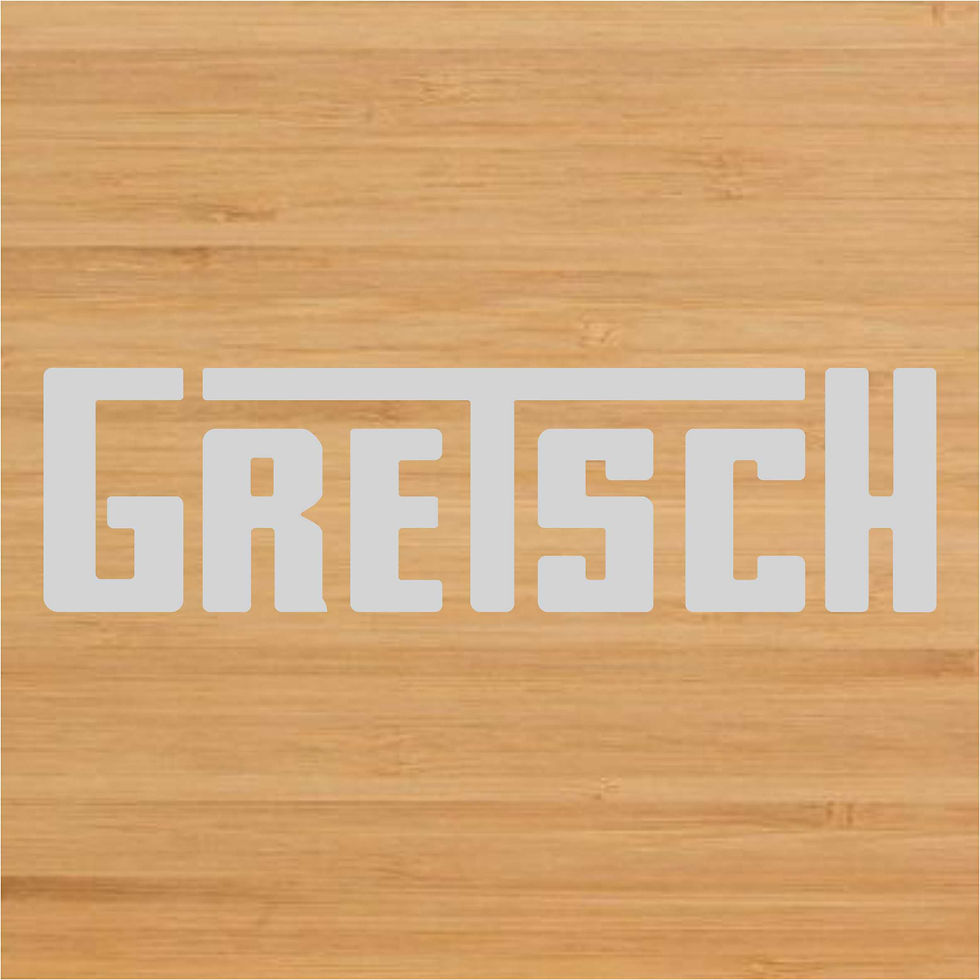 Thumbnail: Adesivo Guitarra Gretsch 9,5x2,6cm