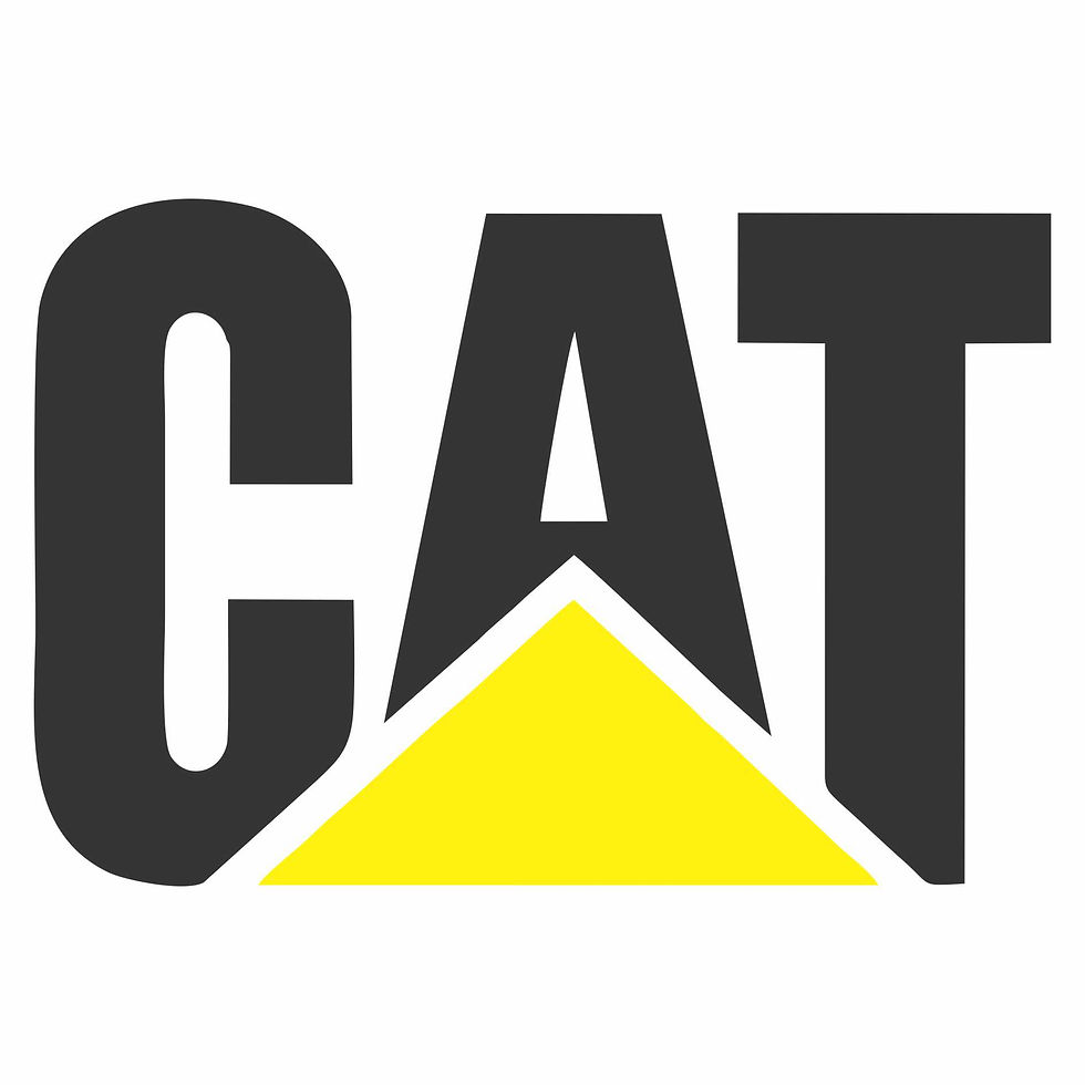 Adesivo Caterpillar 15x10cm a206