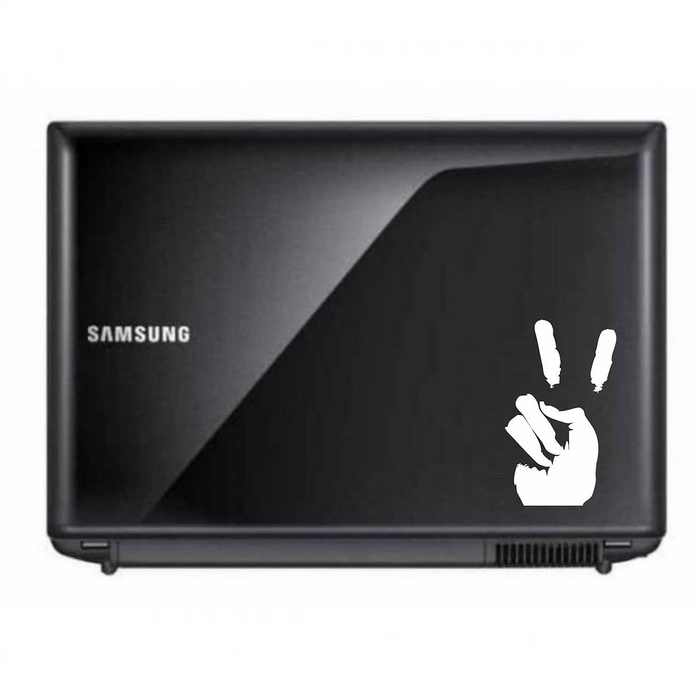 Miniatura: Adesivo Simbolo Paz e Amor