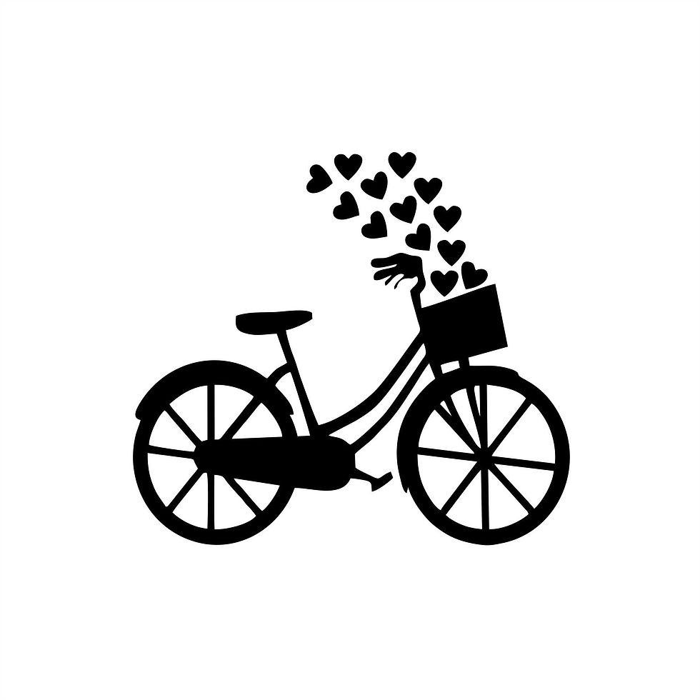 Adesivo Bicicleta Ciclista Bike 10x9cm a416