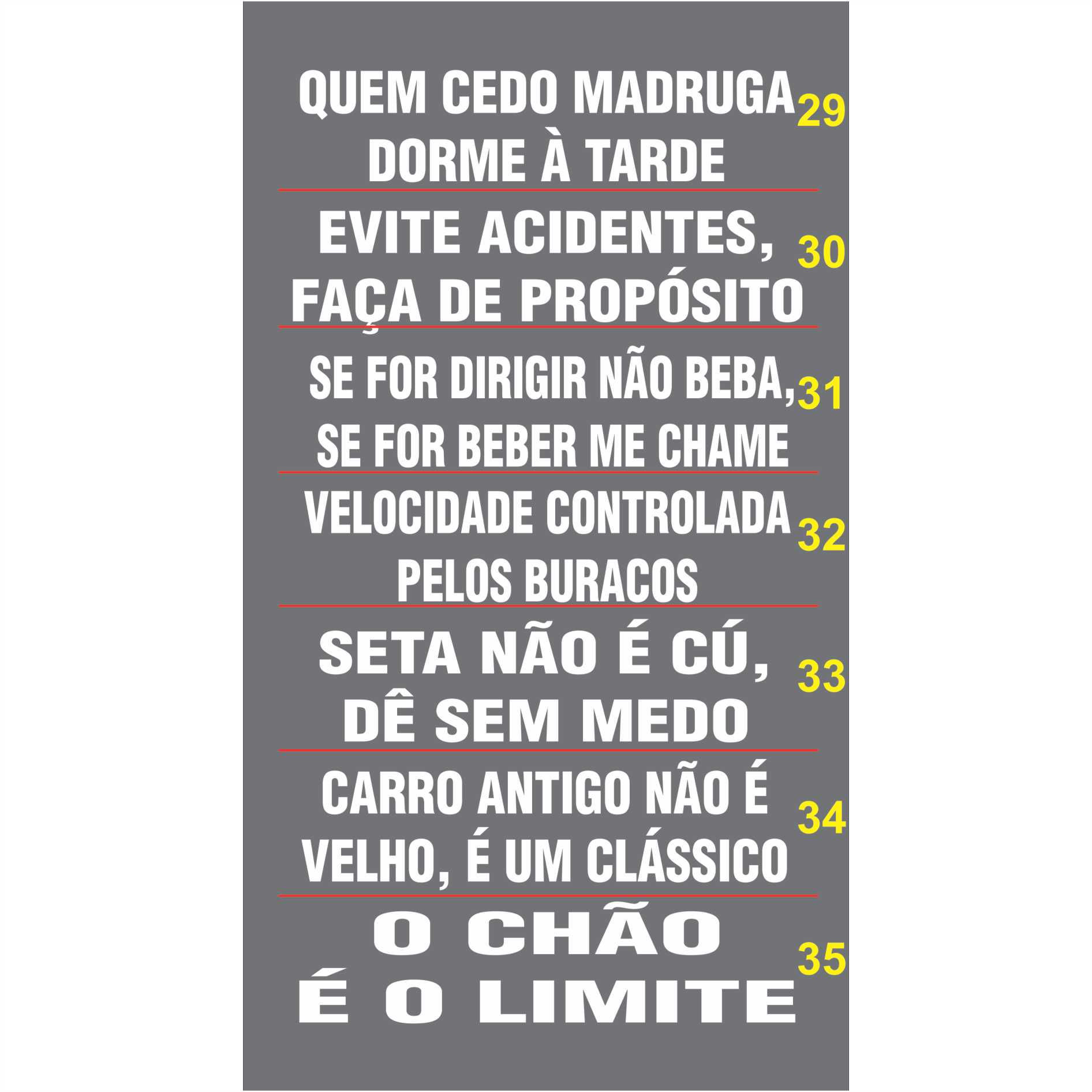 02 Adesivo Adesivo Frases De Carro Vidro 40x10xm A091