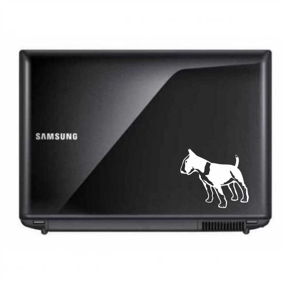 Thumbnail: Adesivo Pet Cachorro Bull Terrier 10x12cm Carro Moto