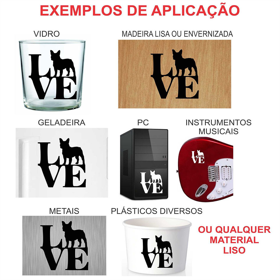 Adesivo Love Bulldog Cachorro Dog Pet Veterinaria