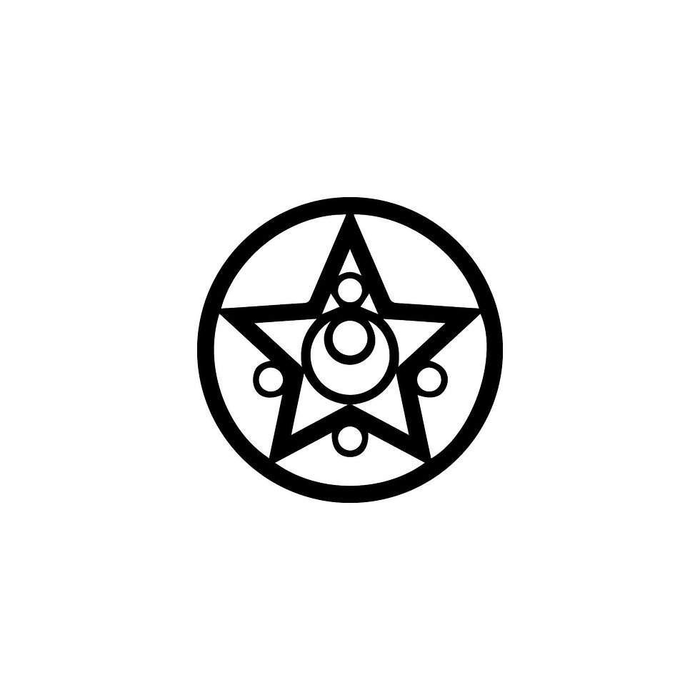 Adesivo Anime Mangá Sailor Moon Logo 7x7cm