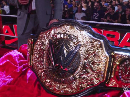 No, the New World Heavyweight Championship Is Not a Consolation Prize