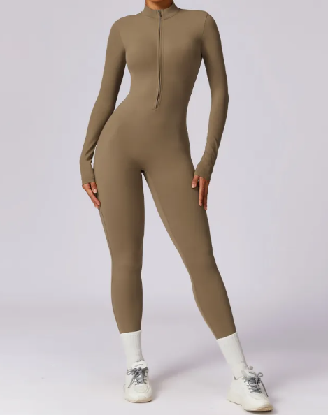 Miniatura: Women’s Long Sleeve Yoga Jumpsuit